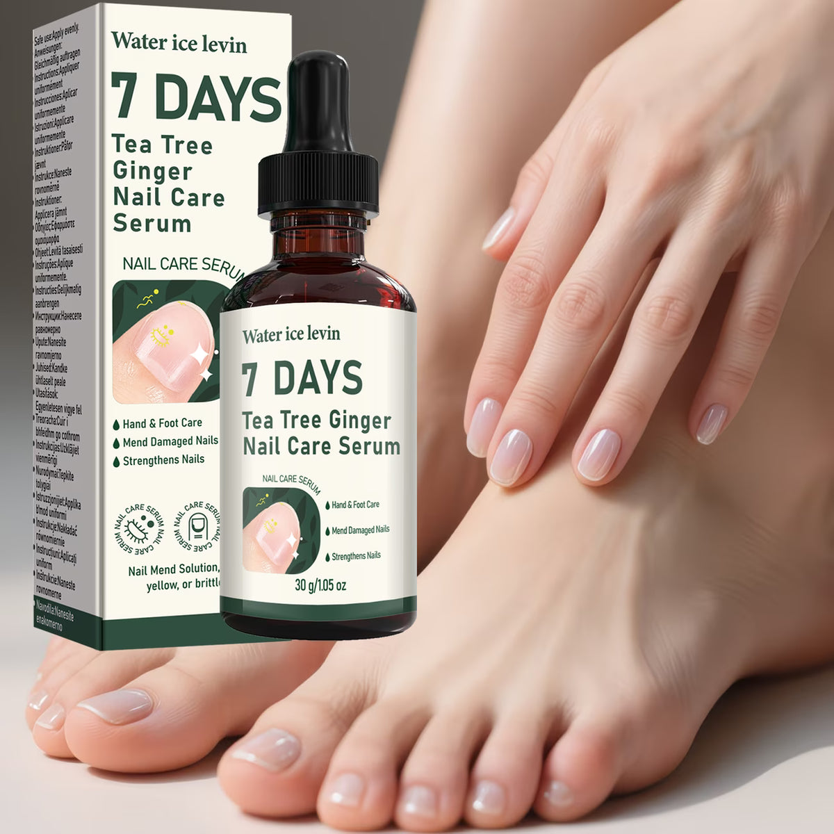 Repara tus uñas – Serum Tea Tree Ginger para Uñas (30ml)
